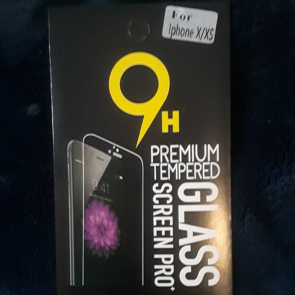 iPhones X/XS - Premium Tempered Glass Screen Protector Pro 9H
